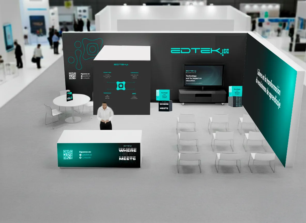 Diseño de Stand para Edtek.io en Ifema